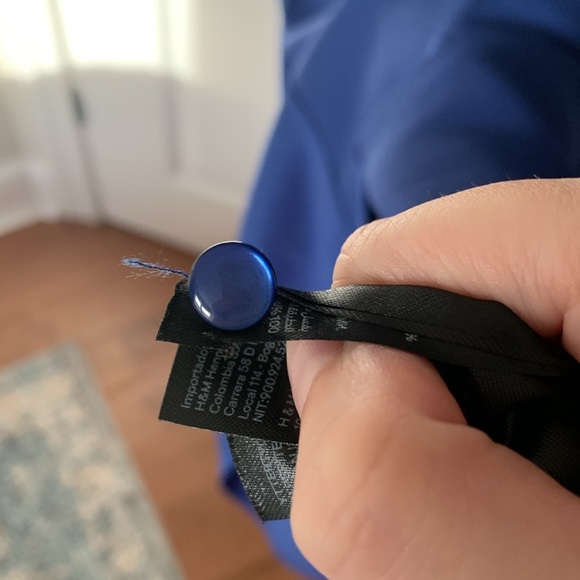 Blue long sleeve H&M dress - Picture 9 of 9